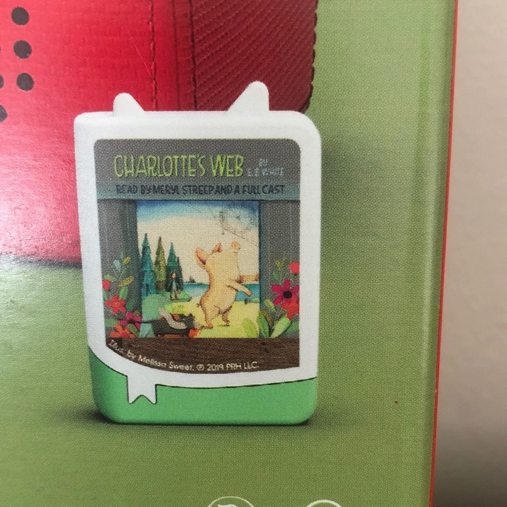 Tonies charlotte’s web e. B. White toniebox new